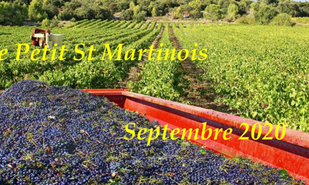 Le Petit St Martinois de septembre 2020